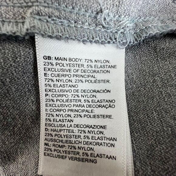 The North Face Womens Gray High Rise Ruched Ankle Athletic Pants Large - Picture 8 of 8